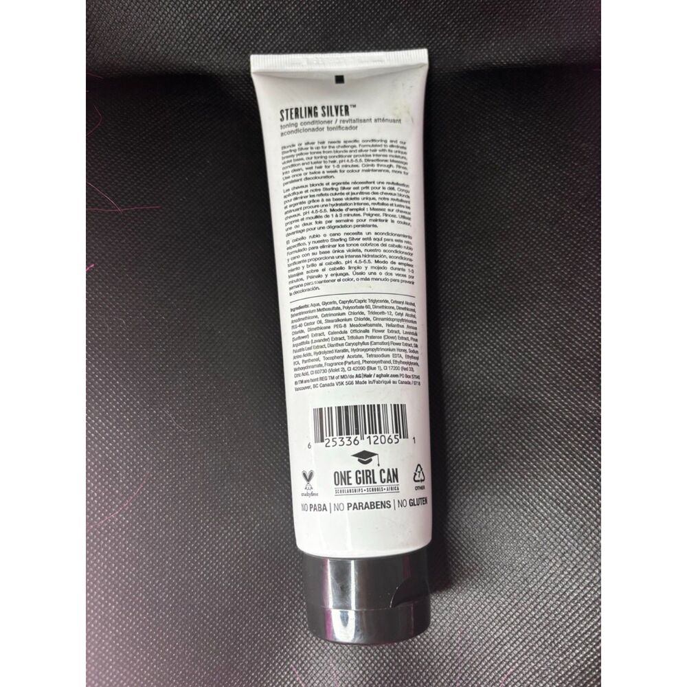 AG Hair Sterling Silver - Toning Conditioner 6 Oz - Picture 3 of 4